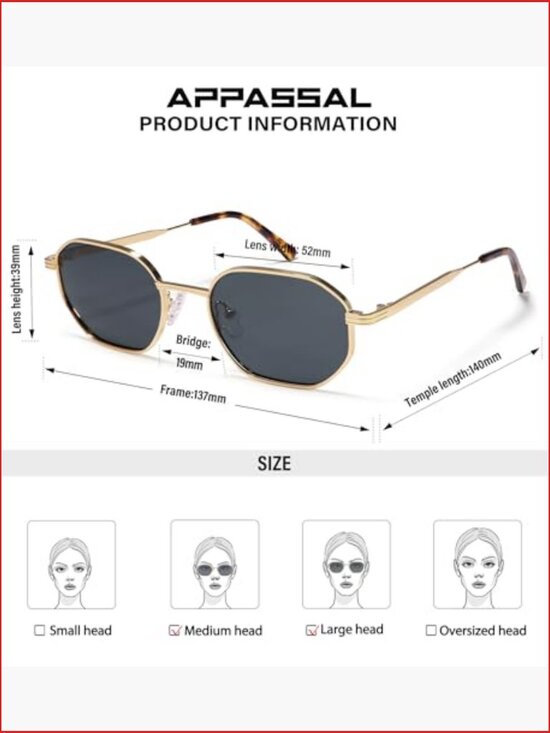 Retro Polarized Square Sunglasses with UV400 Protection main image 7